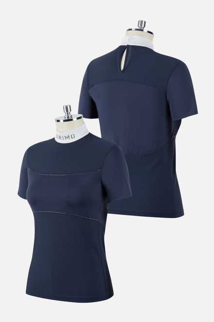 Animo Britney Wedstrijd Shirt Dames Wedstrijdshirts - Maddelin Equestrian Animo Italia