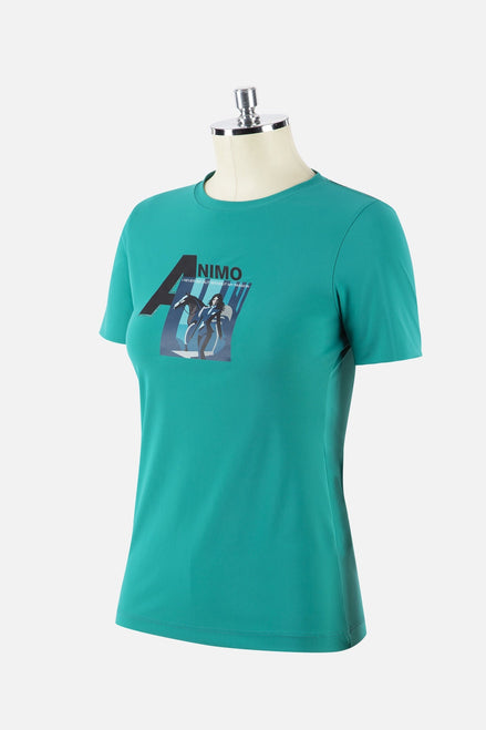Animo Ficarra T-Shirt Dames Dames Shirts - Maddelin Equestrian Animo Italia