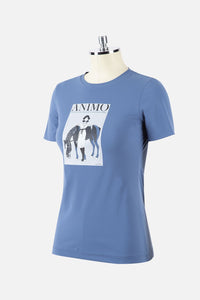 Animo Fuces T-shirt Dames Dames Shirts - Maddelin Equestrian Animo Italia