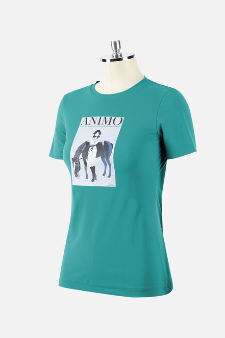 Animo Fuces T-shirt Dames Dames Shirts - Maddelin Equestrian Animo Italia