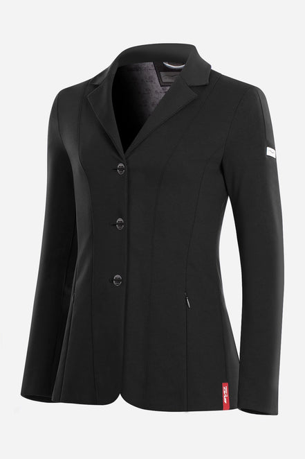 Animo Lif Wedstrijdjas Meisje Zwart Wedstrijdjassen - Maddelin Equestrian Animo Italia