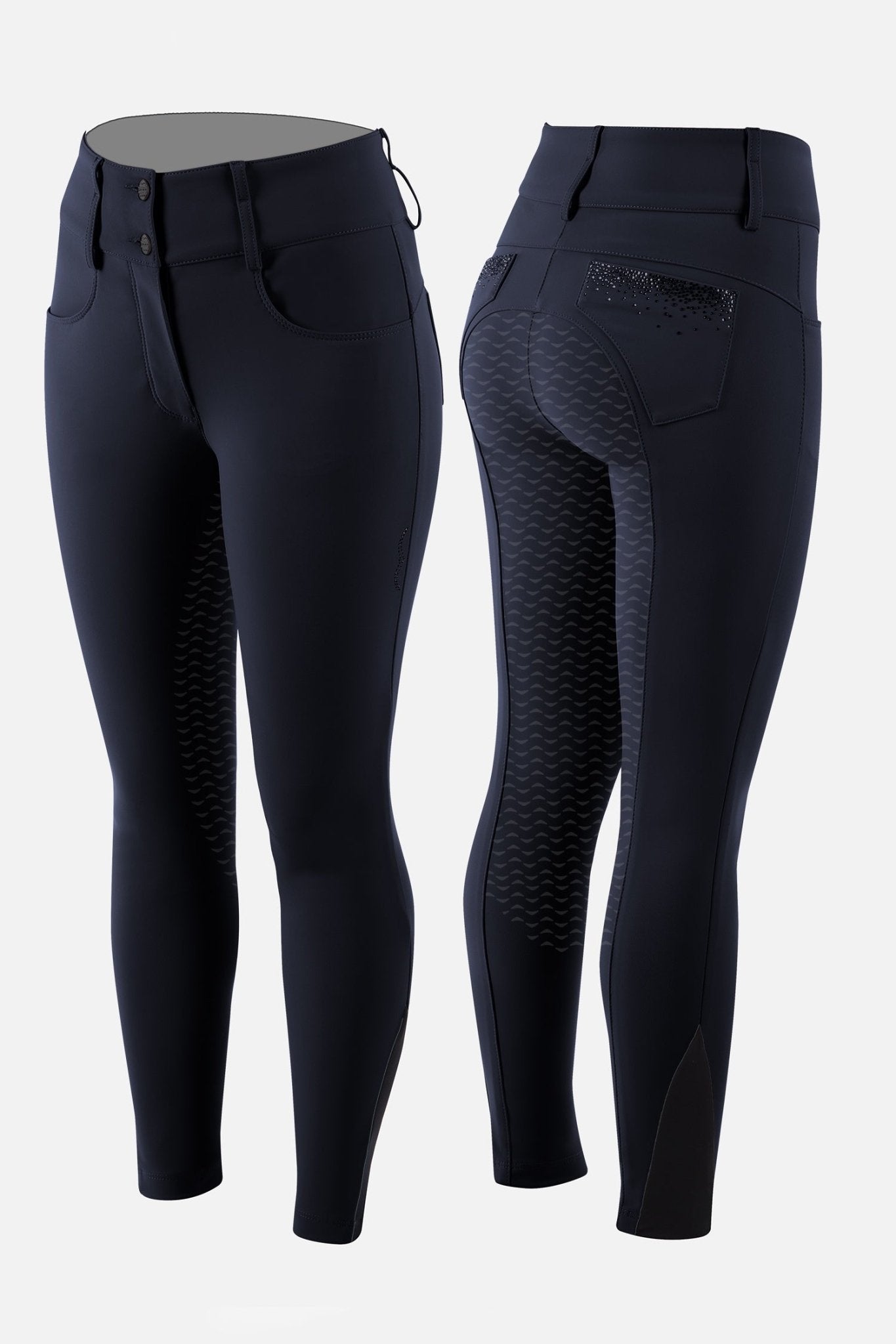 Animo Navicky Full Grip Rijbroek Dames Dames Rijbroeken - Maddelin Equestrian Animo Italia