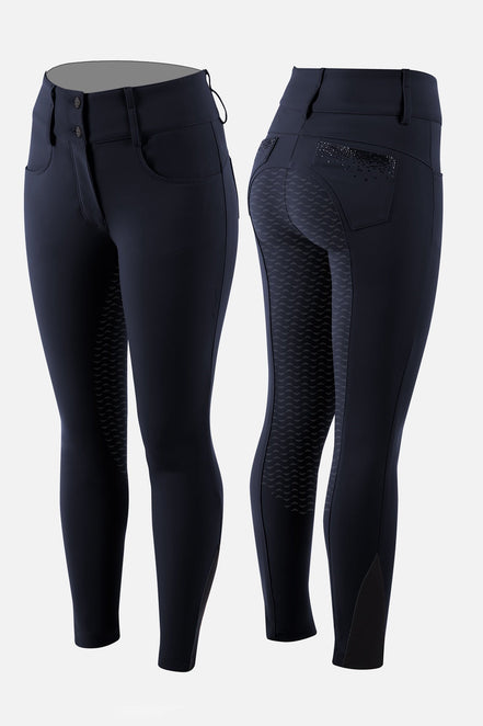 Animo Navicky Full Grip Rijbroek Dames Dames Rijbroeken - Maddelin Equestrian Animo Italia