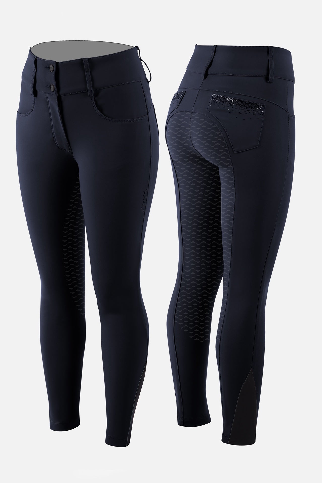 Animo Navicky Full Grip Rijbroek Dames Dames Rijbroeken - Maddelin Equestrian Animo Italia