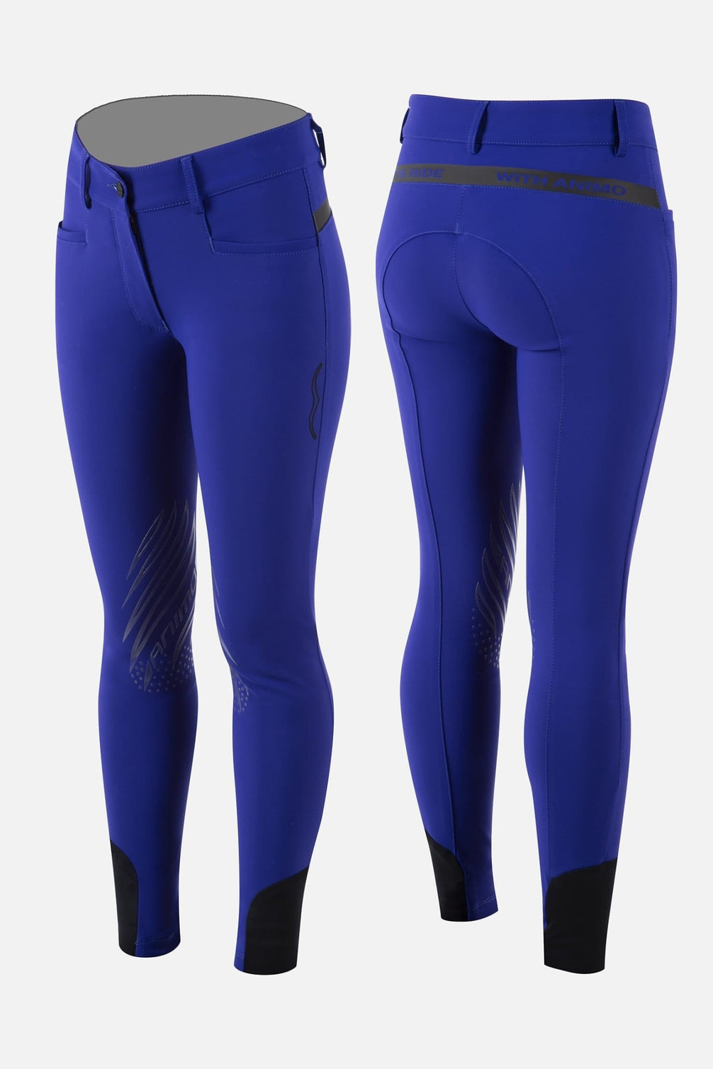 Animo Rijbroek Nifosa Knie Grip Dames Dames Rijbroeken - Maddelin Equestrian Animo Italia