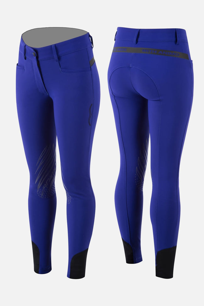 Animo Rijbroek Nifosa Knie Grip Dames Dames Rijbroeken - Maddelin Equestrian Animo Italia