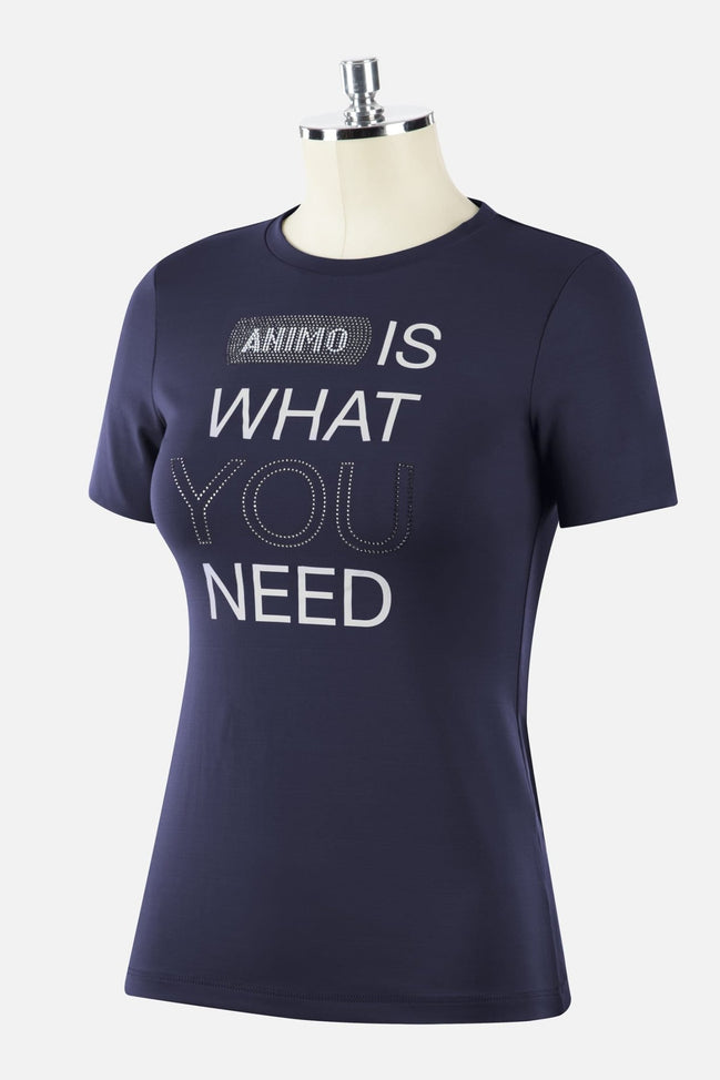 Animo T-shirt Finick Dames Wedstrijdshirts - Maddelin Equestrian Animo Italia