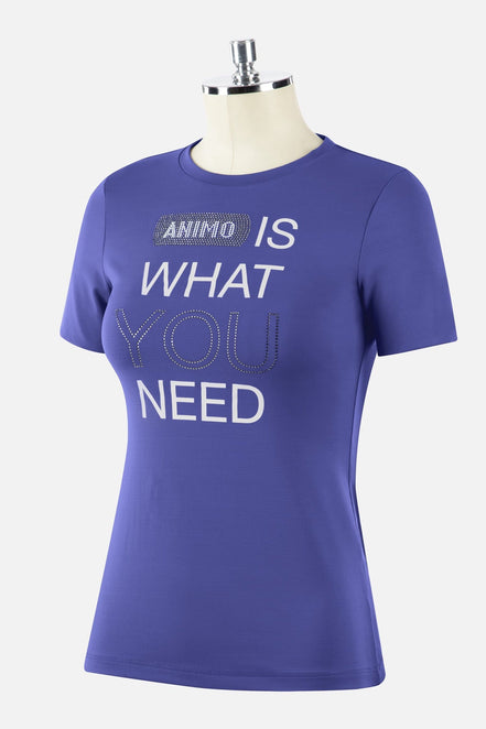 Animo T-shirt Finick Dames Wedstrijdshirts - Maddelin Equestrian Animo Italia