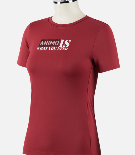 Animo T-Shirt Fray Dames Dames Shirts - Maddelin Equestrian Animo Italia