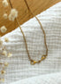 Equestrian Jewelry ketting Utah met bithanger aan een fijne ketting, in zilver en goud