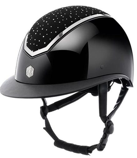 Charles Owen Rijhelm Kylo Widepeak Gloss Shell & Crystal Top