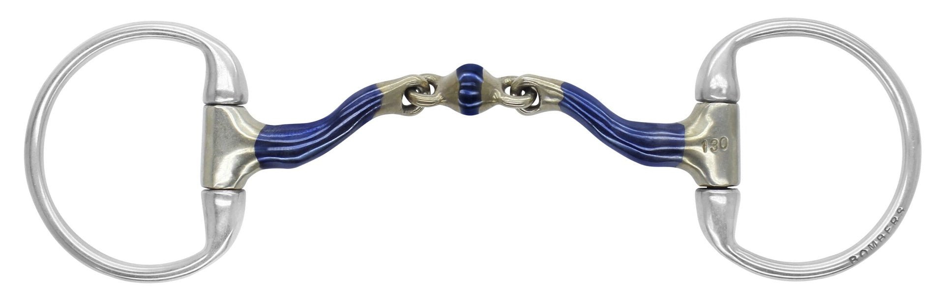 Bombers Eggbutt Onderlegtrens McHardy Elliptical Dressage Onderlegtrens - Maddelin Equestrian Bombers