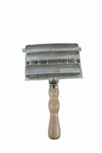 Borstiq Metallic currykam - borstelreiniger Borstels & toebehoren - Maddelin Equestrian Borstiq
