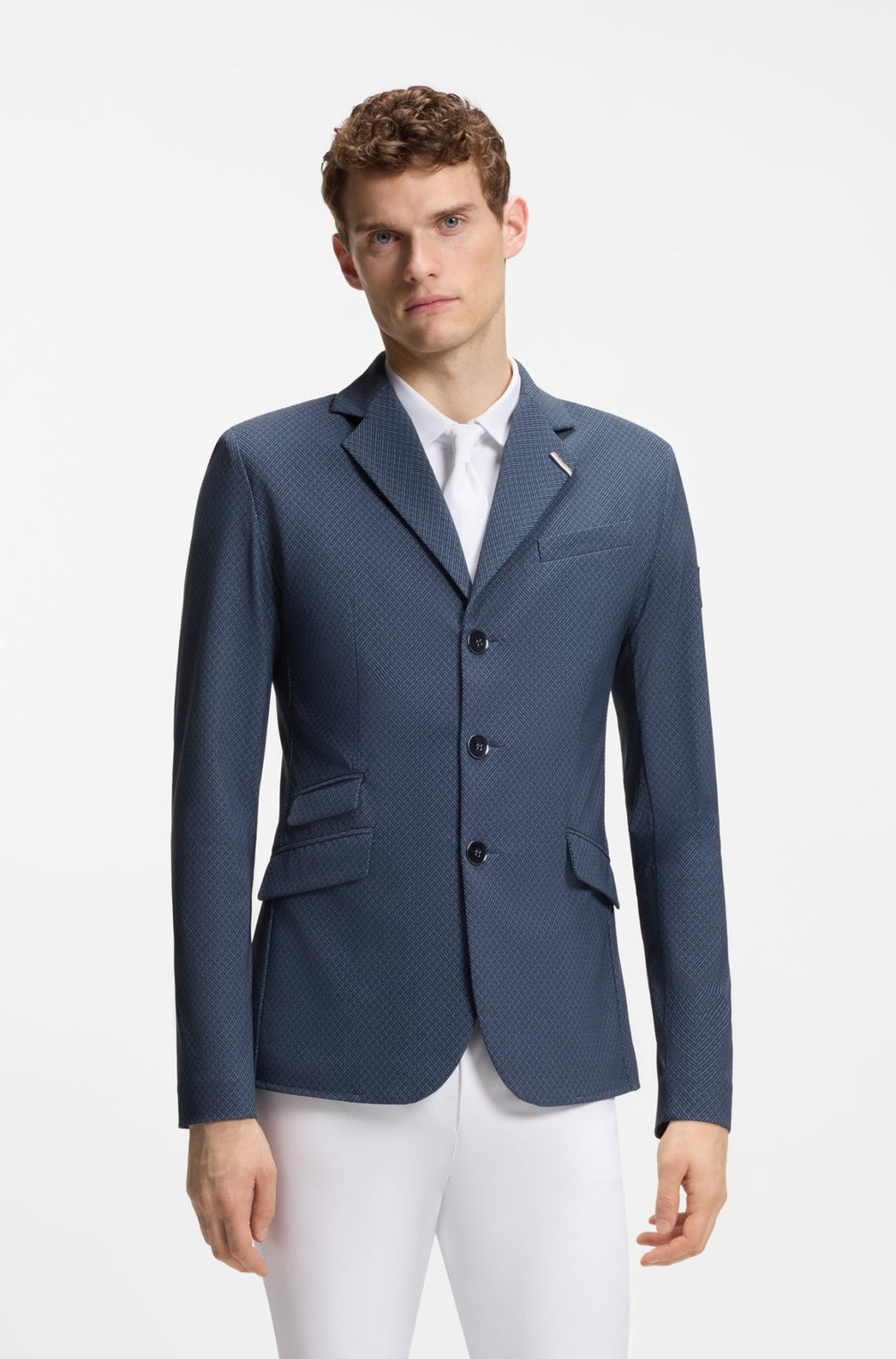 Boss Equestrian Adrian Show Jacket Wedstrijdjasje Heren - Sky Captain