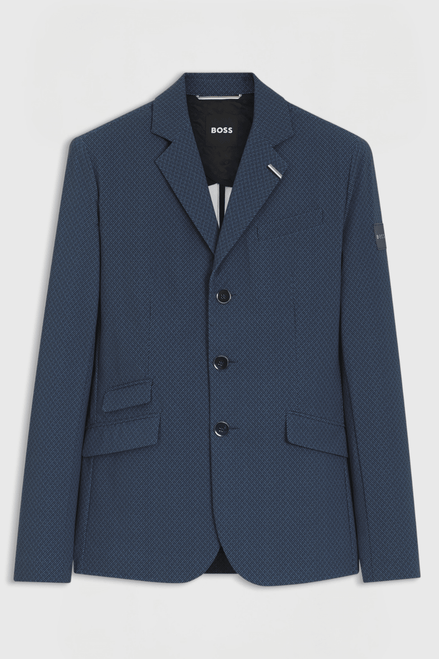 Boss Equestrian Adrian Show Jacket Wedstrijdjasje Heren - Sky Captain