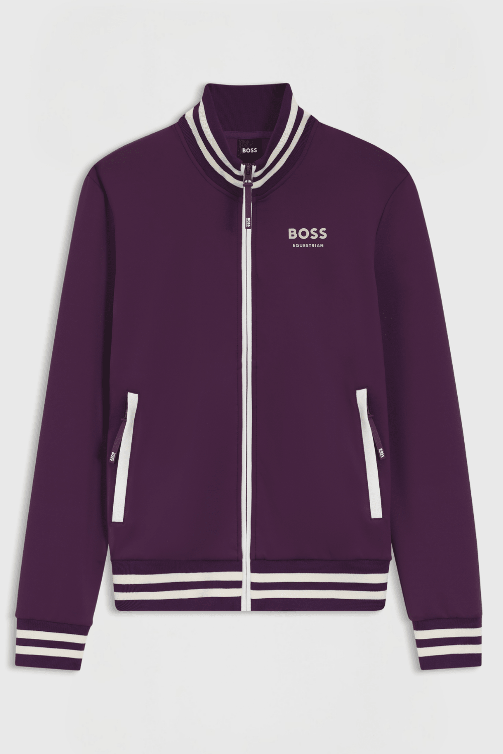 Boss Equestrian Ava Function Cardigan Vest Dames Deep Purple