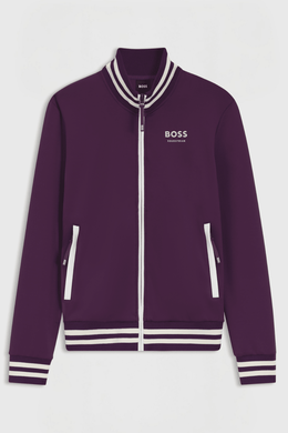 Boss Equestrian Ava Function Cardigan Vest Dames Deep Purple