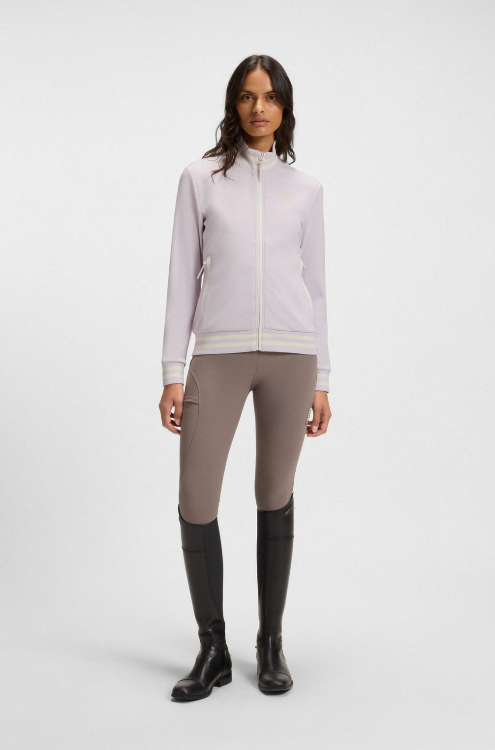 Boss Equestrian Ava Functional Cardigan Dames Dames Truien & Sweaters - Maddelin Equestrian Boss Equestrian