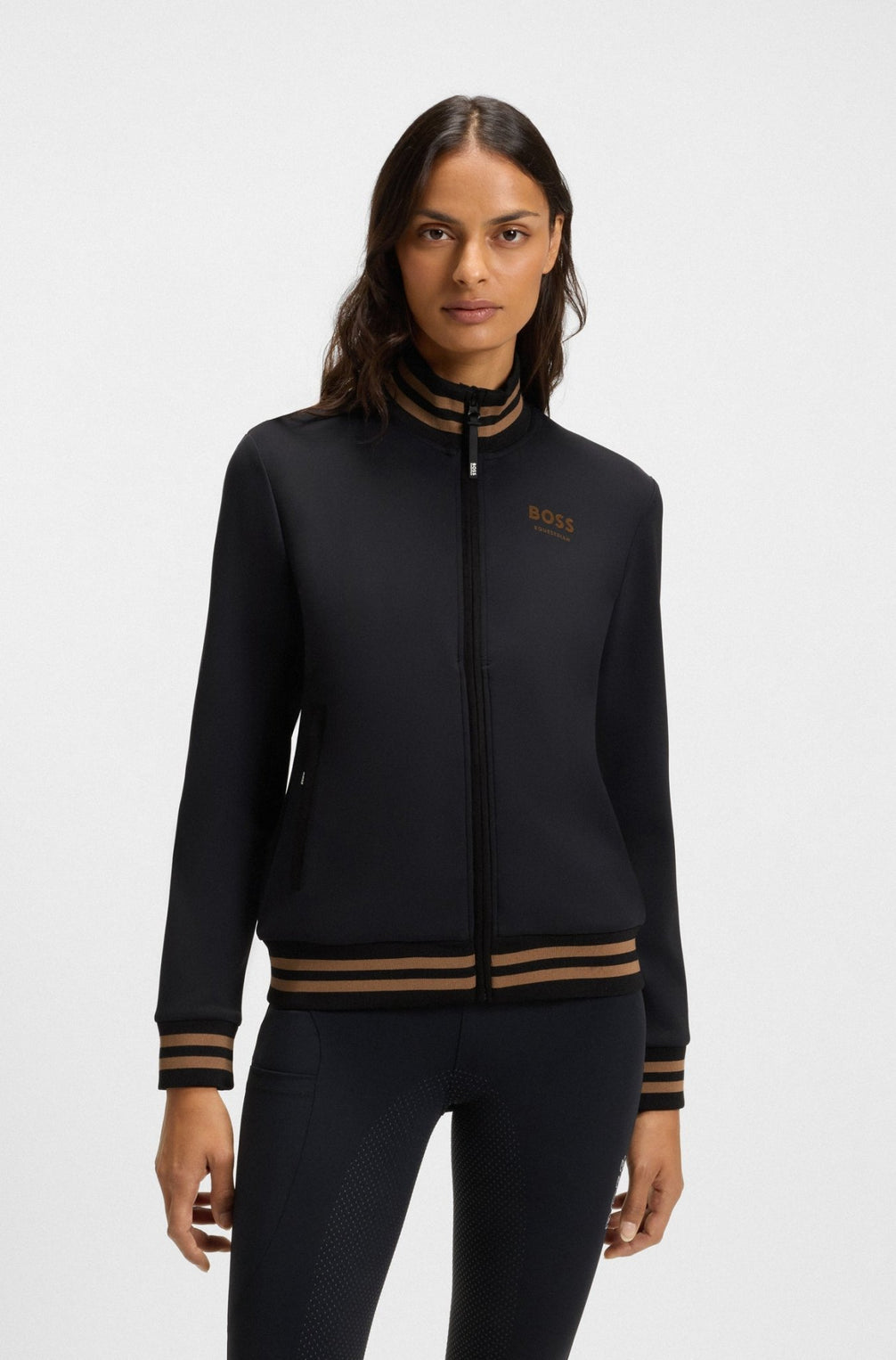 Boss Equestrian Ava Functional Cardigan Dames Dames Truien & Sweaters - Maddelin Equestrian Boss Equestrian