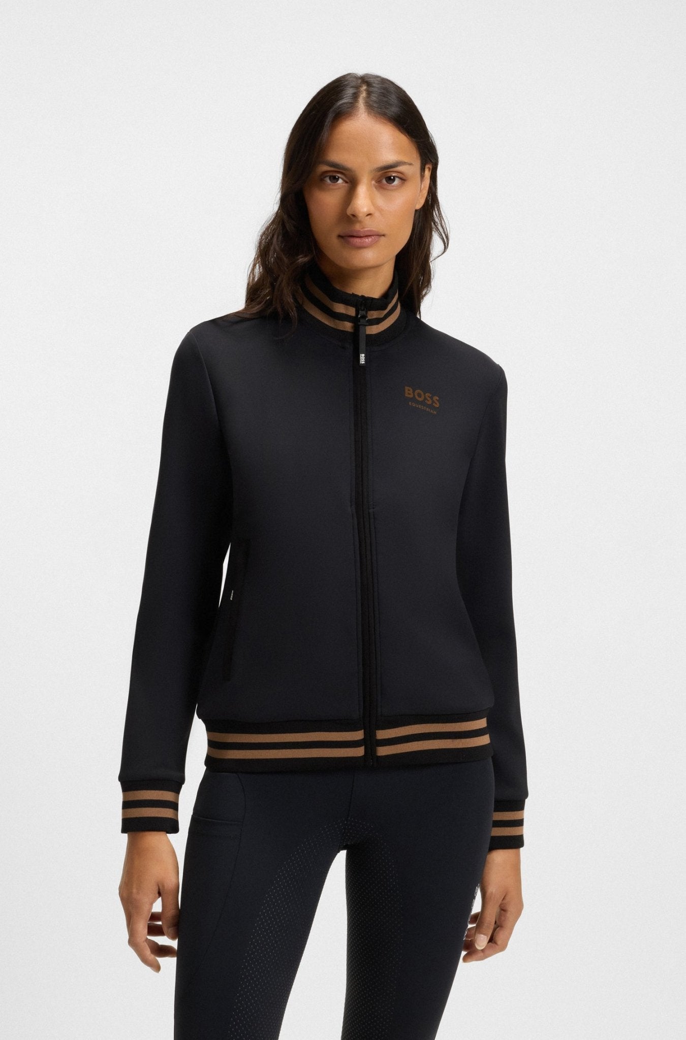 Boss Equestrian Ava Functional Cardigan Dames Dames Truien & Sweaters - Maddelin Equestrian Boss Equestrian