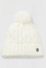 Boss Equestrian Bella Beanie Bobble Soft Cream