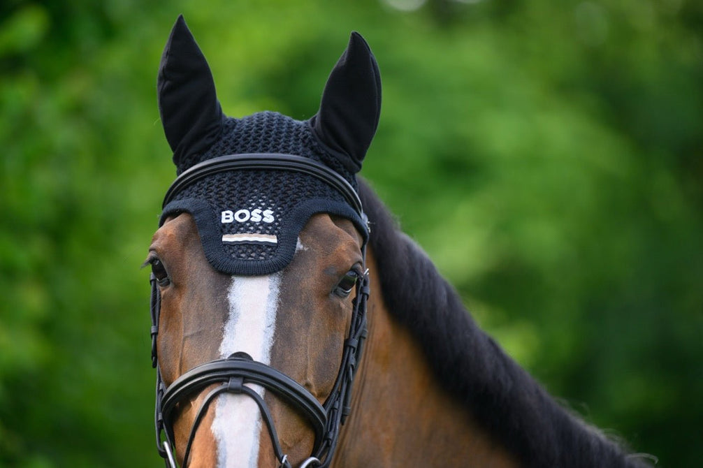 Boss Equestrian Calgary Fly Veil Tape Oornetje Oornetjes - Maddelin Equestrian Boss Equestrian