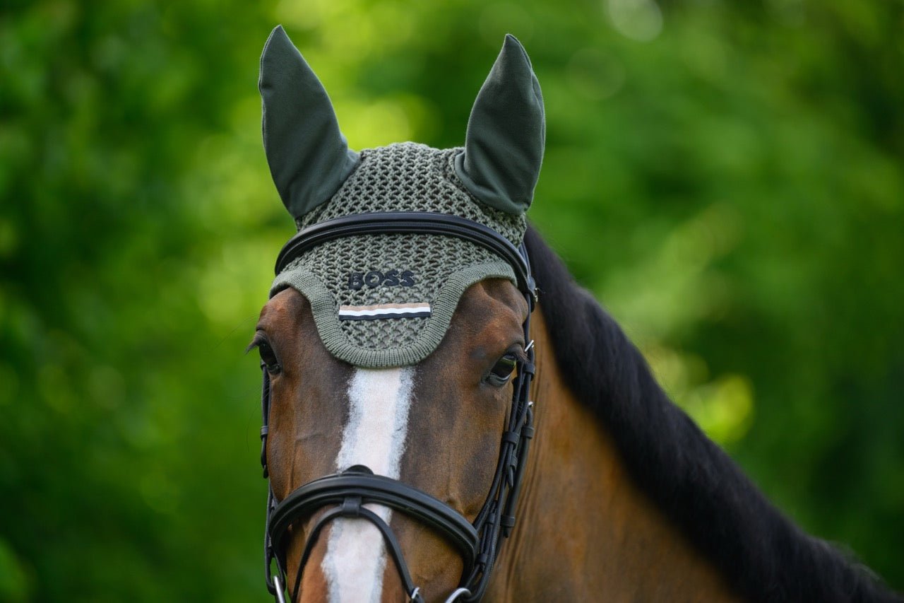 Boss Equestrian Calgary Fly Veil Tape Oornetje Oornetjes - Maddelin Equestrian Boss Equestrian