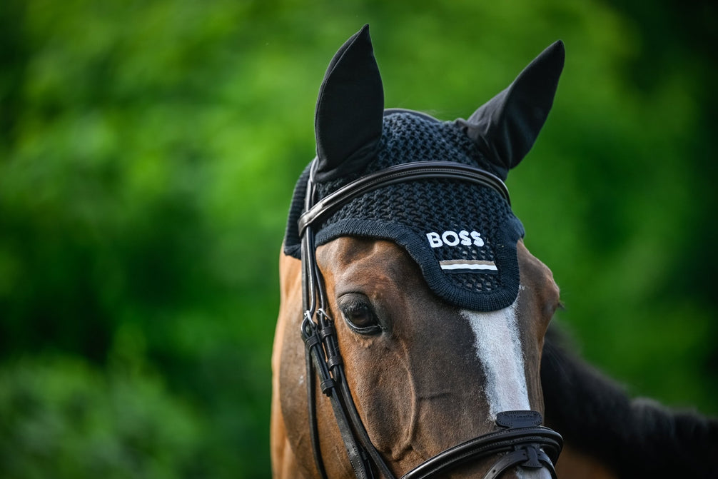 Boss Equestrian Calgary Fly Veil Tape Oornetje Oornetjes - Maddelin Equestrian Boss Equestrian
