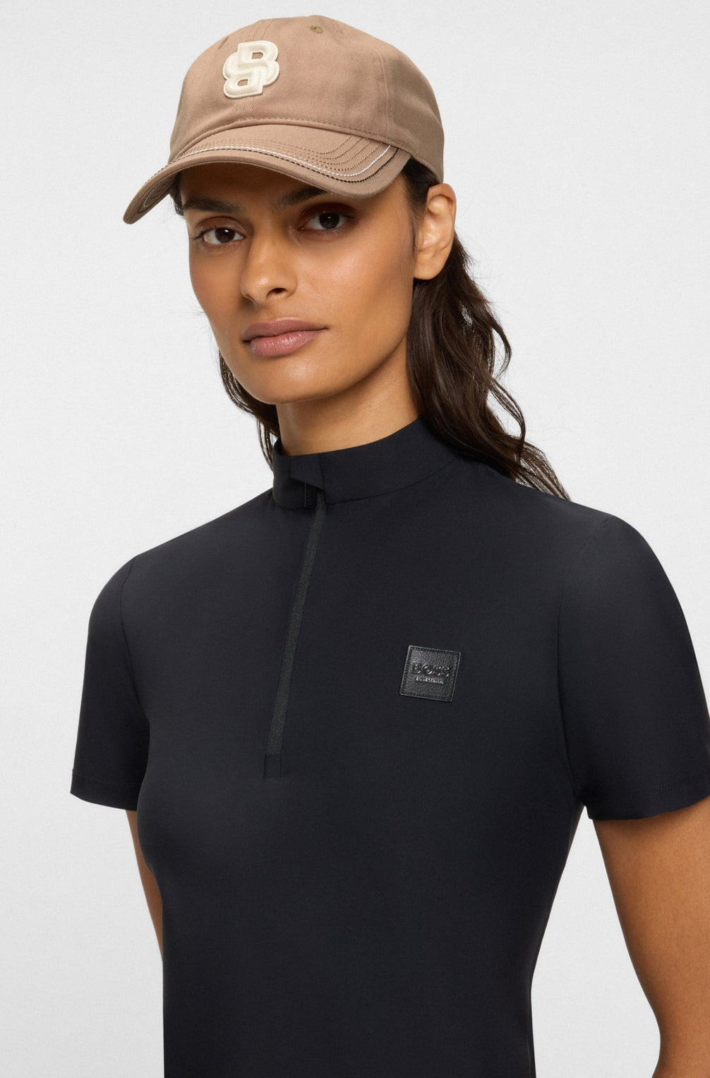 Boss Equestrian Cap Leather BB Petten - Maddelin Equestrian Boss Equestrian