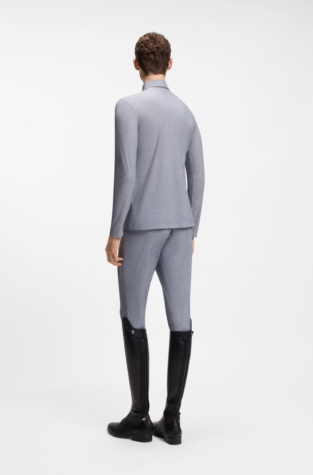 Boss Equestrian Eaton Training Shirt Lange Mouw Heren Heren Shirts & sweaters - Maddelin Equestrian