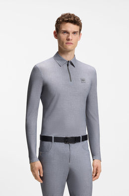 Boss Equestrian Eaton Training Shirt Lange Mouw Heren Heren Shirts & sweaters - Maddelin Equestrian