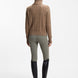 Boss Equestrian Ella Knit Zip Troyer Dames - Walnut