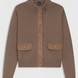 Boss Equestrian Elony Knitwear Cardigan Vest Dames Walnut