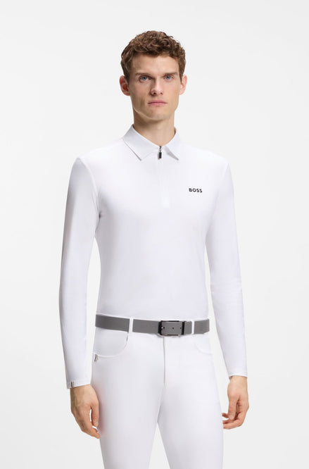 Boss Equestrian Elton Wedstrijdshirt Lange Mouw Heren Wedstrijdshirts - Maddelin Equestrian