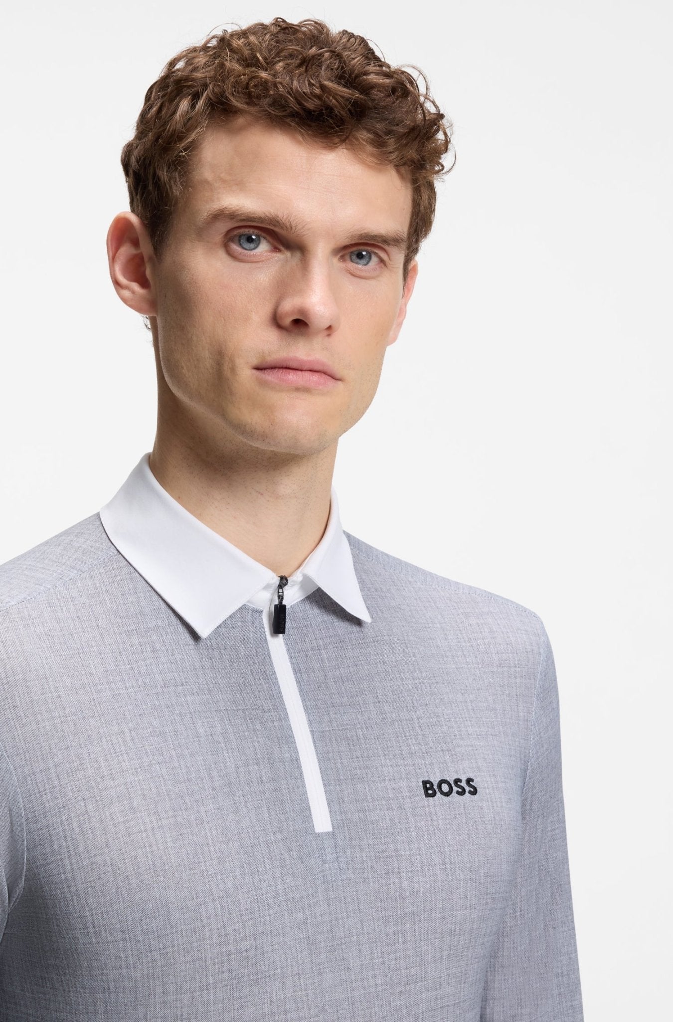 Boss Equestrian Elton Wedstrijdshirt Lange Mouw Heren Wedstrijdshirts - Maddelin Equestrian