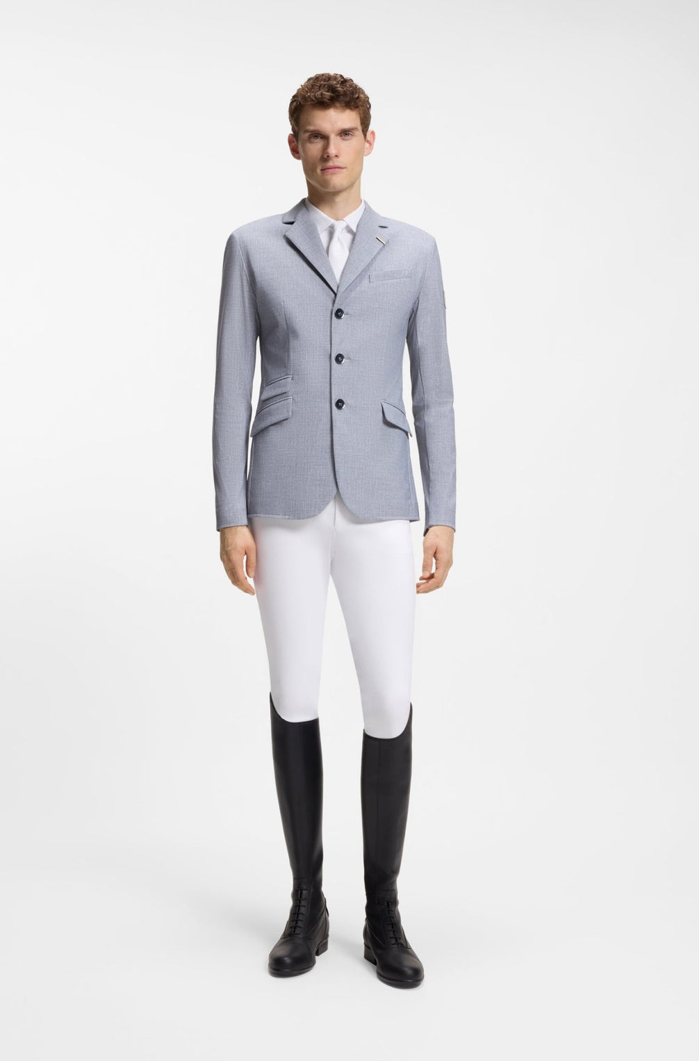 Boss Equestrian Elton Wedstrijdshirt Lange Mouw Heren Wedstrijdshirts - Maddelin Equestrian