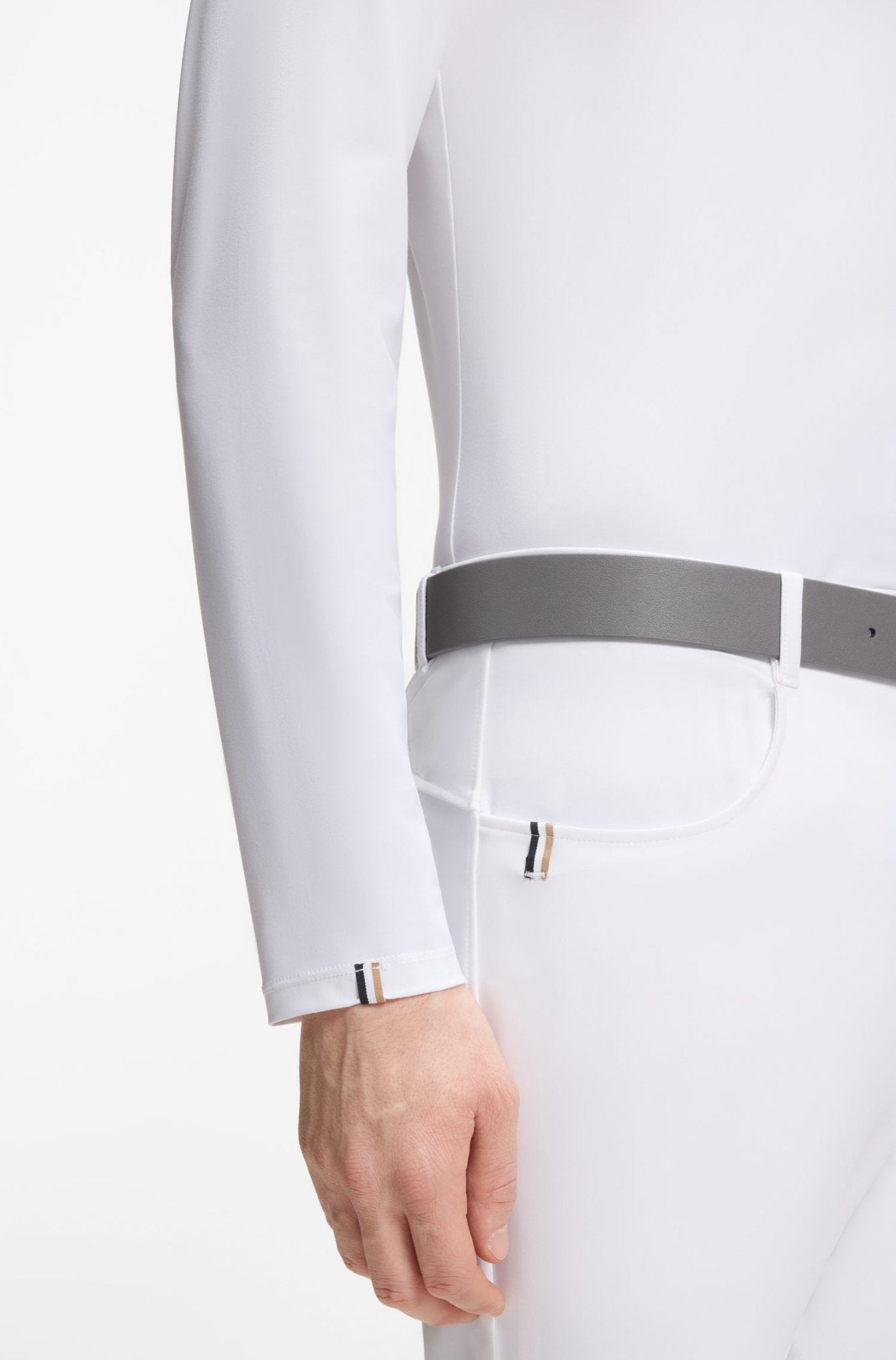Boss Equestrian Elton Wedstrijdshirt Lange Mouw Heren Wedstrijdshirts - Maddelin Equestrian