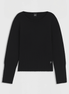 Boss Equestrian Erin Luxury Knit Trui Dames Zwart