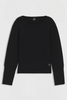 Boss Equestrian Erin Luxury Knit Trui Dames Zwart