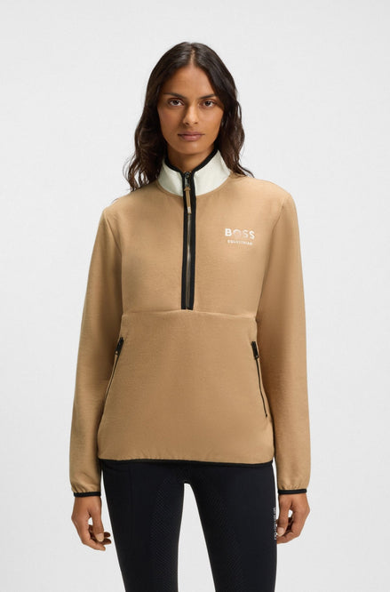 Boss Equestrian Fedora Half Zip Felpa Dames Dames Truien & Sweaters - Maddelin Equestrian Boss Equestrian