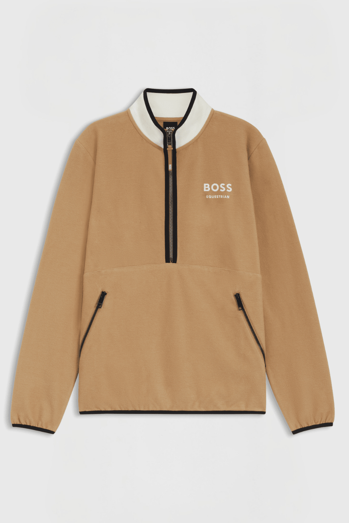 Boss Equestrian Fedora Half Zip Felpa Dames Dames Truien & Sweaters - Maddelin Equestrian Boss Equestrian