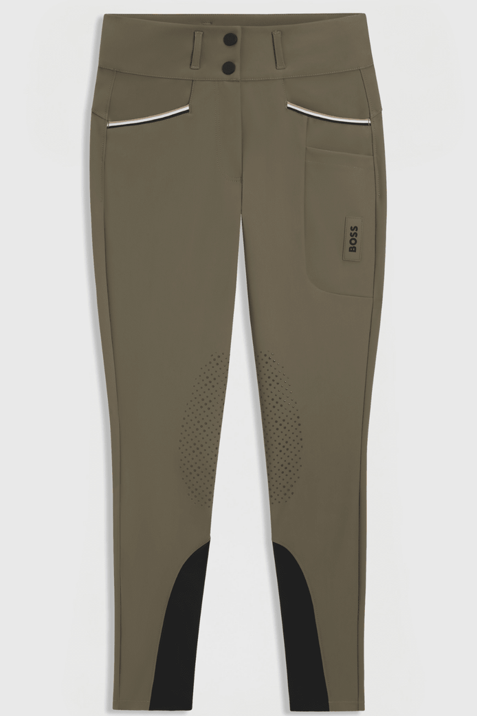 Boss Equestrian Hannah High Waist Knee Grip Rijbroek Dames Tealeaf