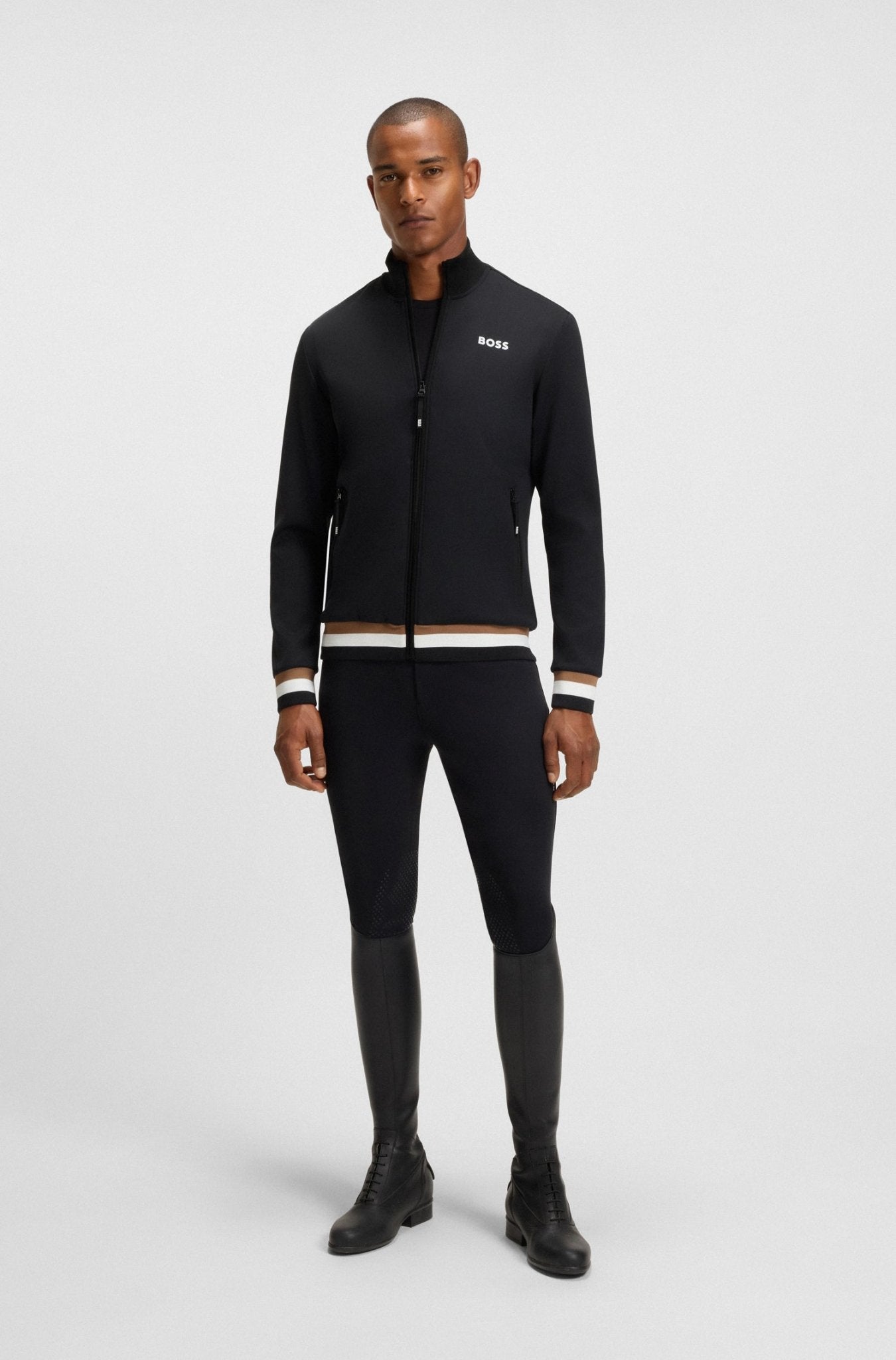 Boss Equestrian Heren Sammy Functional Cardigan Heren Heren Shirts & sweaters - Maddelin Equestrian Boss Equestrian