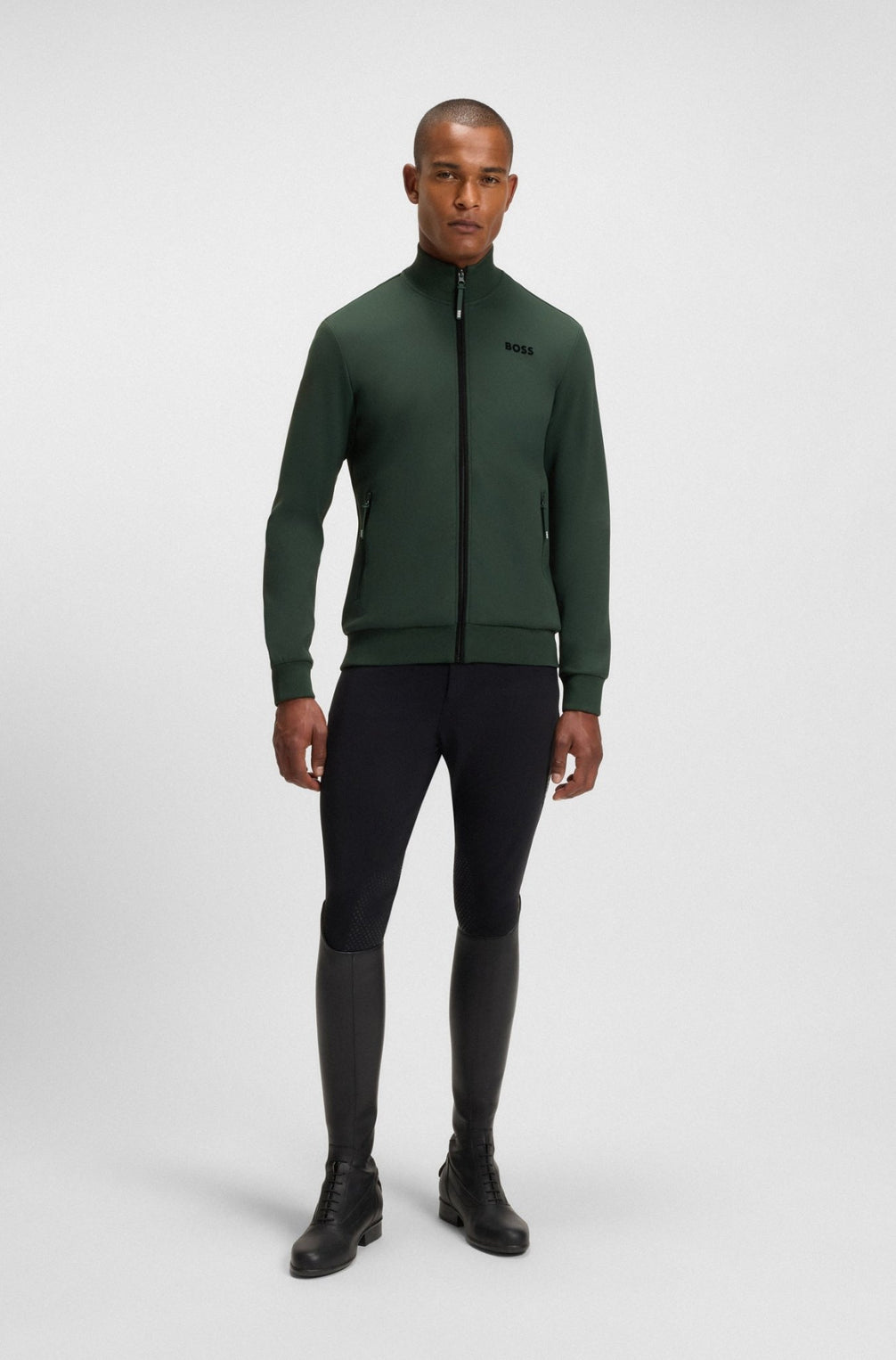 Boss Equestrian Heren Sammy Functional Cardigan Heren Heren Shirts & sweaters - Maddelin Equestrian Boss Equestrian