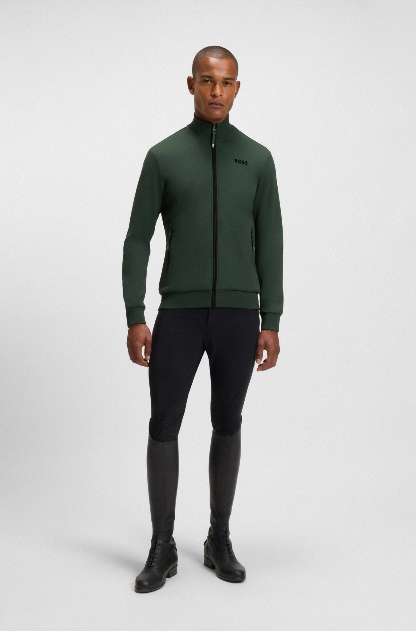 Boss Equestrian Heren Sammy Functional Cardigan Heren Heren Shirts & sweaters - Maddelin Equestrian Boss Equestrian