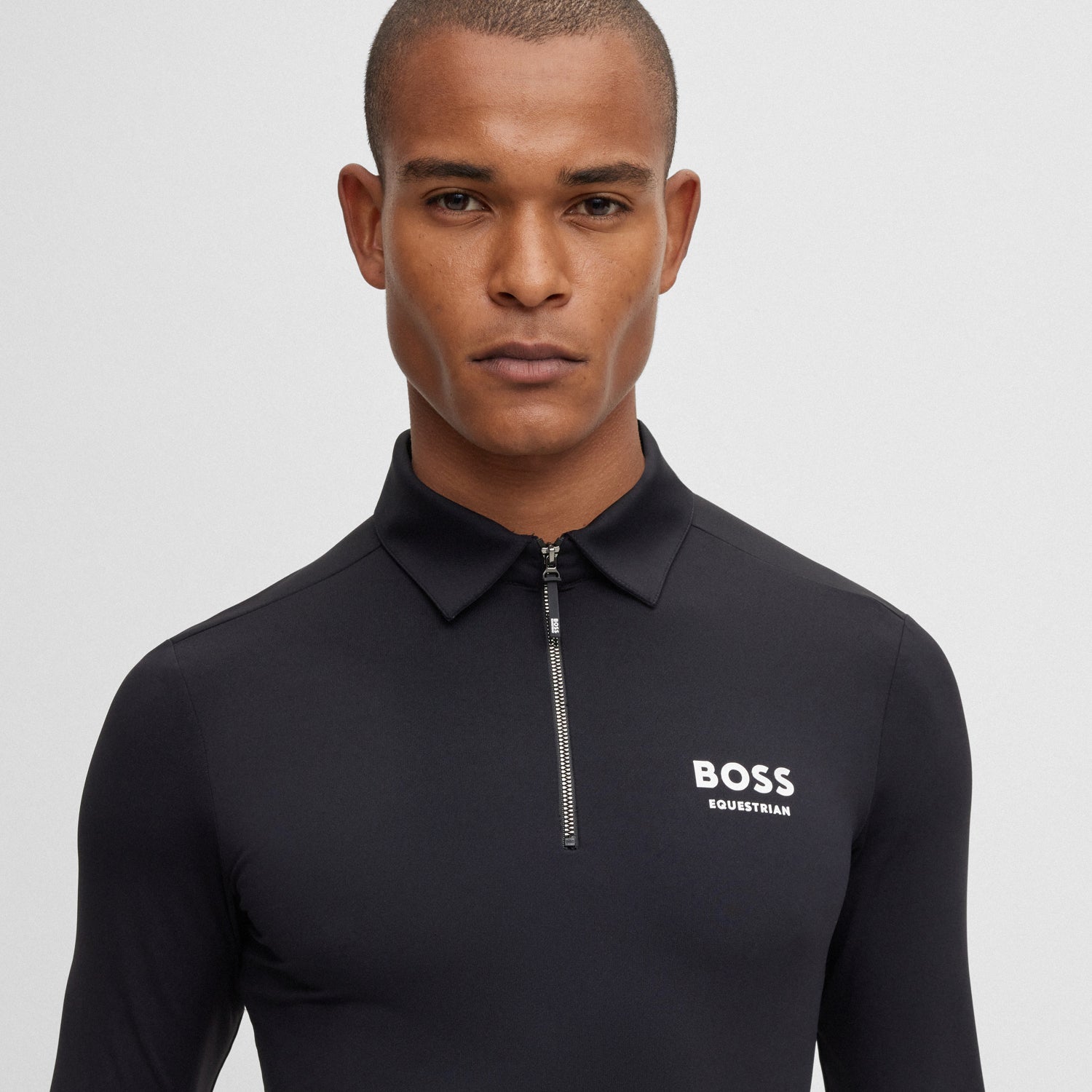 Boss Equestrian Heren Trainingshirt Elton Core Heren Shirts & sweaters - Maddelin Equestrian Boss Equestrian