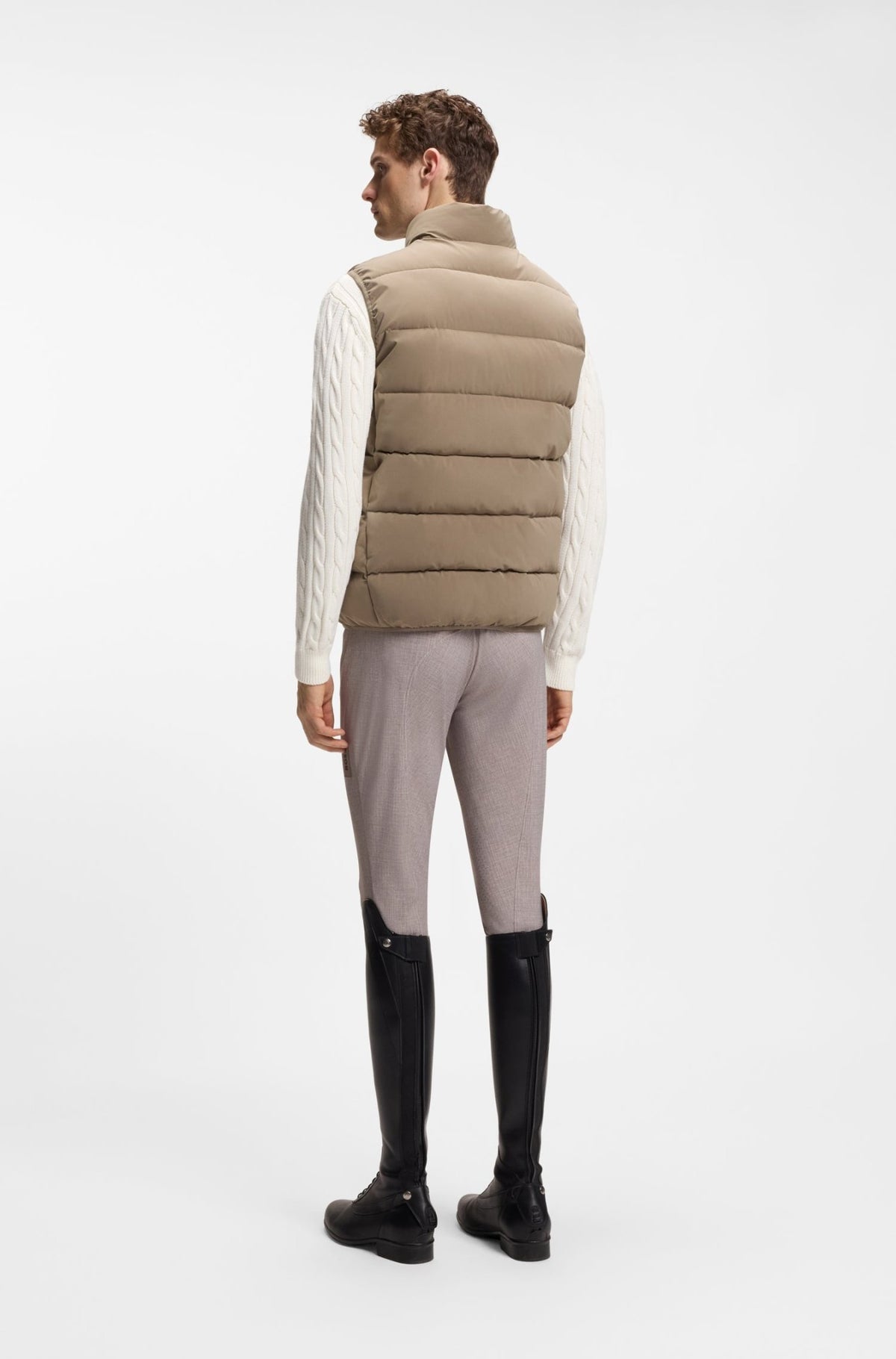 Boss Equestrian Jacob Puffer Bodywarmer Heren Birchwood