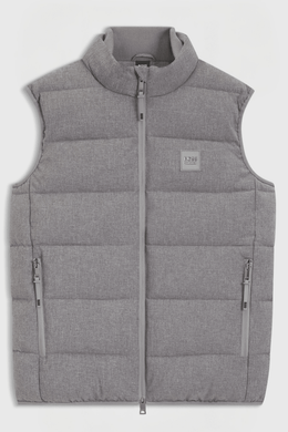 Boss Equestrian Jacob Puffer Bodywarmer Heren Grijs