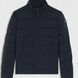 Boss Equestrian Jamie Puffer Velvet Jas Heren - Sky Captain