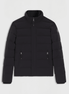 Boss Equestrian Jamie Puffer Velvet Jas Heren - Zwart